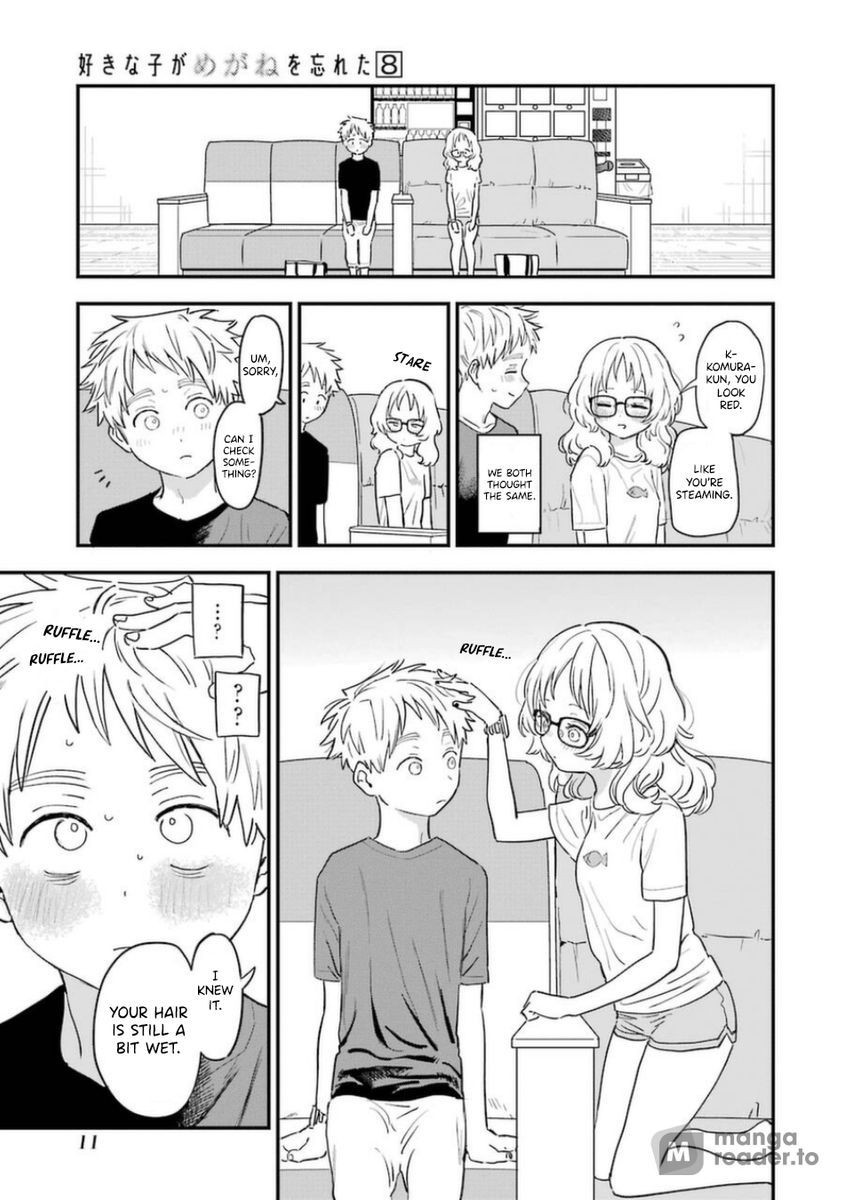 Suki na Ko ga Megane wo Wasureta, Chapter 75 image 09